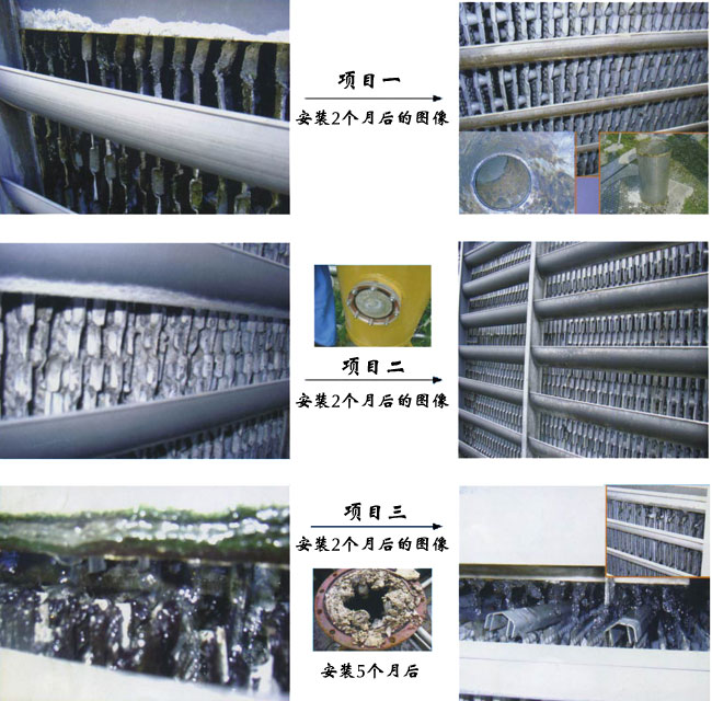 冷却水塔自动除垢系统